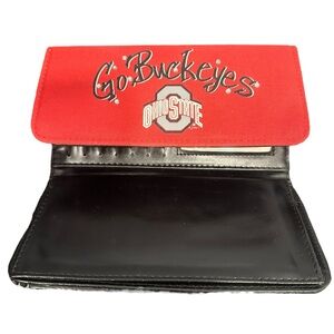 COLLEGIATE Go buckeyes wallet with studs size NWT